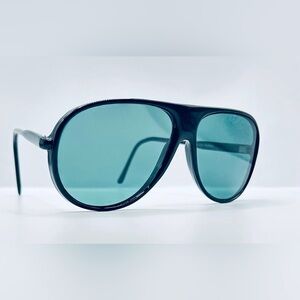Vintage SY 7530G Black Pilot Sunglasses Frames